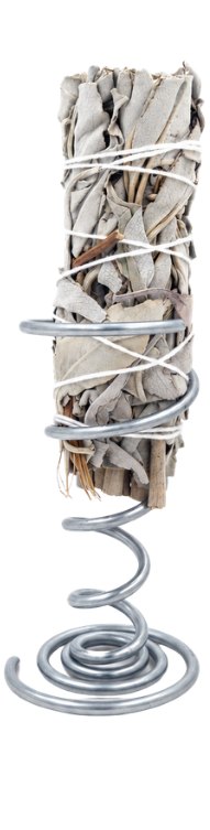 Reggi-smudge a spirale con smudge acceso